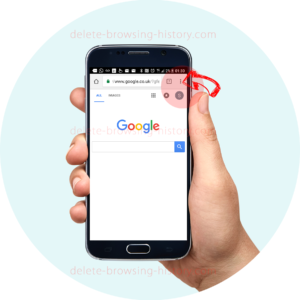 How to delete search history on phone